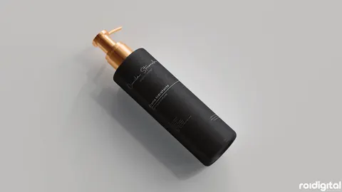 Frasco com a marca Camila Stecanella