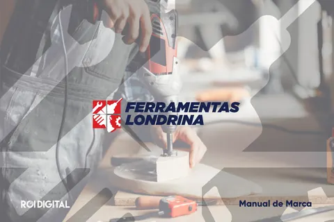 Capa do manual de marca Ferramentas Londrina